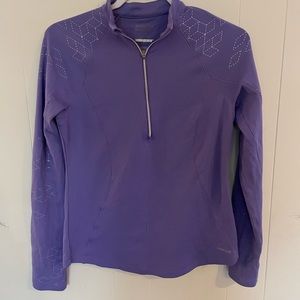 Pretty Purple Half-Zip